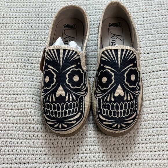 Mike Giant Slip On Shoes 13 Limited Release Skull Latino Streetwear Graffiti